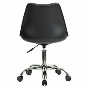 Кресло стул BRABIX "Eames MG-310 CH", хром, пластик черный, экокожа черная, 532925 в Белоярском - beloyarskiy.mebel24.online | фото 4