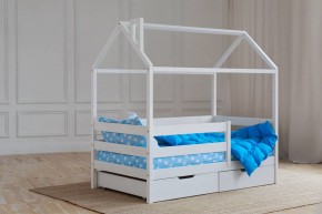 Кровать-домик 80*190 Белый в Белоярском - beloyarskiy.mebel24.online | фото 5