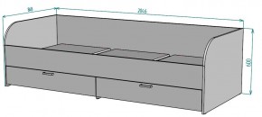 Кровать Ольга L54 (800*2000) в Белоярском - beloyarskiy.mebel24.online | фото 2