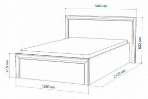 Кровать полутораспальная Нобиле Кр-120 в Белоярском - beloyarskiy.mebel24.online | фото 3