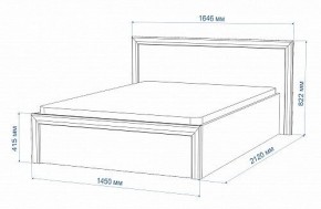 Кровать полутораспальная Нобиле Кр-140 в Белоярском - beloyarskiy.mebel24.online | фото 2