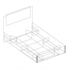 Кровать "Милана" БЕЗ основания 1200х2000 в Белоярском - beloyarskiy.mebel24.online | фото 4