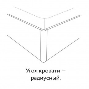 Кровать "Сандра" БЕЗ основания 1200х2000 в Белоярском - beloyarskiy.mebel24.online | фото 3