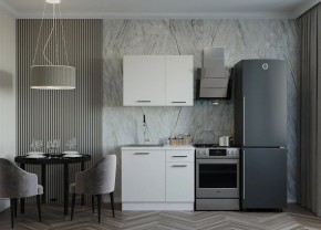 Кухонный гарнитур Белый Глянец 1000 (Стол. 38мм) в Белоярском - beloyarskiy.mebel24.online | фото 1