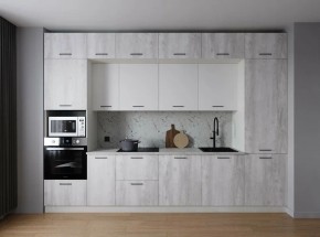 Кухонный гарнитур Бланка 3400 (Стол. 26мм) в Белоярском - beloyarskiy.mebel24.online | фото 1
