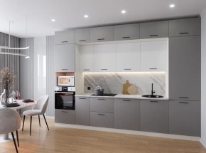 Кухонный гарнитур Элеганция  3400 (Стол. 38мм) в Белоярском - beloyarskiy.mebel24.online | фото 1