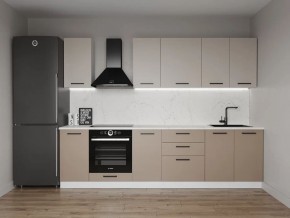 Кухонный гарнитур Каппучино 2800 (Стол. 38мм) в Белоярском - beloyarskiy.mebel24.online | фото
