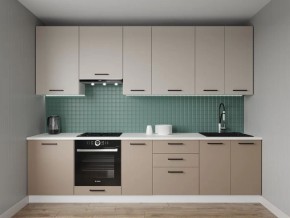 Кухонный гарнитур Каппучино 3000 h950 (Стол. 26мм) в Белоярском - beloyarskiy.mebel24.online | фото