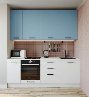 Кухонный гарнитур Капри 2200 h950 (Стол. 26мм) в Белоярском - beloyarskiy.mebel24.online | фото