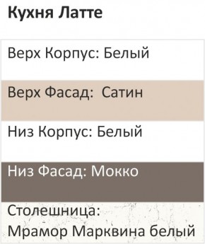 Кухонный гарнитур Латте 2800 (Стол. 38мм) в Белоярском - beloyarskiy.mebel24.online | фото 3