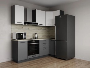 Кухонный гарнитур Меренга 2200*1000 (Стол. 26мм) в Белоярском - beloyarskiy.mebel24.online | фото 1