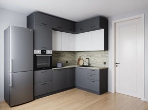 Кухонный гарнитур Меренга 2200*1700 (Стол. 26мм) в Белоярском - beloyarskiy.mebel24.online | фото