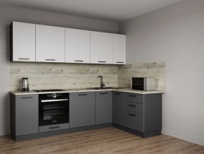 Кухонный гарнитур Меренга 2600*1600 (Стол. 38мм) в Белоярском - beloyarskiy.mebel24.online | фото