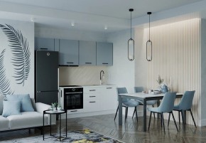 Кухонный гарнитур Ниагара 2550 (Стол. 26мм) в Белоярском - beloyarskiy.mebel24.online | фото