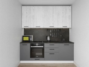 Кухонный гарнитур Санторини 2200 h 950 (Стол. 38мм) в Белоярском - beloyarskiy.mebel24.online | фото