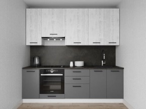 Кухонный гарнитур Санторини 2400 h950 (Стол. 26мм) в Белоярском - beloyarskiy.mebel24.online | фото 1