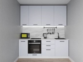 Кухонный гарнитур Смоки 2200 h950 (Стол. 26мм) в Белоярском - beloyarskiy.mebel24.online | фото 1