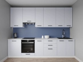 Кухонный гарнитур Смоки 2400 h950 (Стол. 38 мм) в Белоярском - beloyarskiy.mebel24.online | фото 1