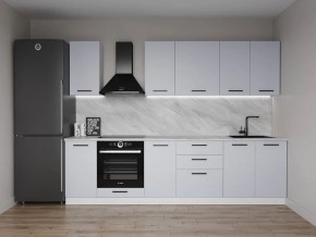 Кухонный гарнитур Смоки 2800 (Стол. 38 мм) в Белоярском - beloyarskiy.mebel24.online | фото 1