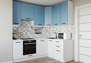 Кухонный гарнитур угловой Капри 2200х1600 h950 (Стол. 26мм) в Белоярском - beloyarskiy.mebel24.online | фото