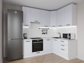 Кухонный гарнитур угловой Смоки 2200*1600 h950 (Стол. 26мм) в Белоярском - beloyarskiy.mebel24.online | фото 1