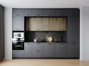 Кухонный гарнитур Умбра 3400 (Стол. 26мм) в Белоярском - beloyarskiy.mebel24.online | фото 1
