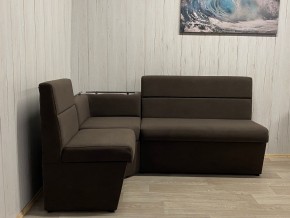 Кухонный уголок УЮТ низкий сектор (ППУ) велюр Luma 12 в Белоярском - beloyarskiy.mebel24.online | фото 3