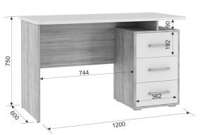 ЛАЙТ 2 Стол компьютерный (1200) в Белоярском - beloyarskiy.mebel24.online | фото 2