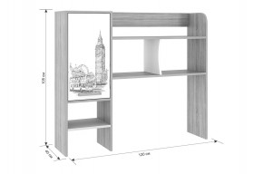 ЛАЙТ К1 Компьютерный стол в Белоярском - beloyarskiy.mebel24.online | фото 6