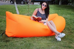Лежак надувной Lamzac Airpuf Оранжевый в Белоярском - beloyarskiy.mebel24.online | фото 2