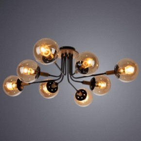 Люстра на штанге Arte Lamp Oxford A2716PL-8BK в Белоярском - beloyarskiy.mebel24.online | фото 2