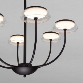 Люстра на штанге Eurosvet Fungo 50388 LED черный в Белоярском - beloyarskiy.mebel24.online | фото 5