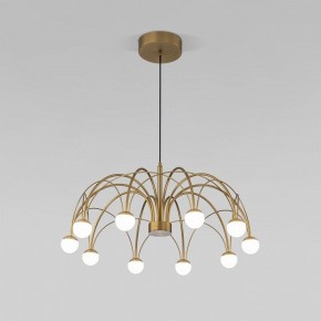 Люстра на штанге Eurosvet Ragno 90030/10 LED золото в Белоярском - beloyarskiy.mebel24.online | фото 2