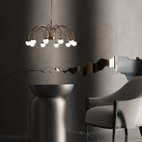 Люстра на штанге Eurosvet Ragno 90030/10 LED золото в Белоярском - beloyarskiy.mebel24.online | фото 6