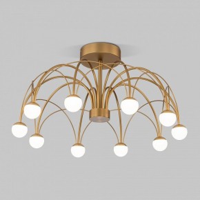 Люстра на штанге Eurosvet Ragno 90031/10 LED золото в Белоярском - beloyarskiy.mebel24.online | фото 3