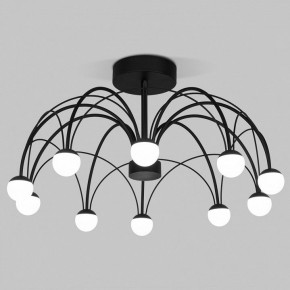Люстра на штанге Eurosvet Ragno 90035/10 LED черный в Белоярском - beloyarskiy.mebel24.online | фото