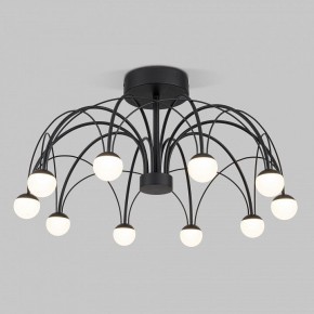 Люстра на штанге Eurosvet Ragno 90035/10 LED черный в Белоярском - beloyarskiy.mebel24.online | фото 2