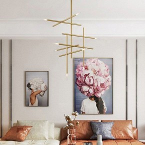 Люстра на штанге Imperiumloft Traverse Gold TRAVERSE01 в Белоярском - beloyarskiy.mebel24.online | фото 5