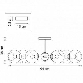Люстра на штанге Lightstar Beta 785067 в Белоярском - beloyarskiy.mebel24.online | фото 8