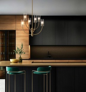 Люстра на штанге Maytoni Arco MOD223PL-06BS в Белоярском - beloyarskiy.mebel24.online | фото 6