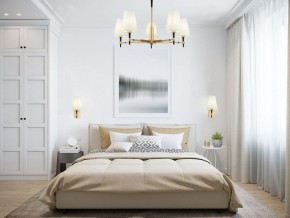 Люстра на штанге Maytoni Zaragoza H001CL-05BS в Белоярском - beloyarskiy.mebel24.online | фото 4