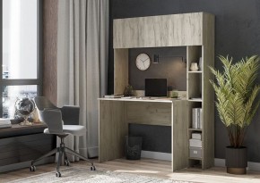 МАЙНД-02 Стол компьютерный (дуб крафт белый) в Белоярском - beloyarskiy.mebel24.online | фото