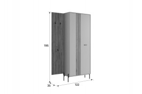 МЕБЕЛЬСОН К8 Прихожая в Белоярском - beloyarskiy.mebel24.online | фото 2