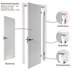 Межкомнатная дверь Bolivar Каньон браун (комплект) в Белоярском - beloyarskiy.mebel24.online | фото 4