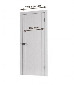 Межкомнатная дверь Bolivar Каньон браун (комплект) 700 в Белоярском - beloyarskiy.mebel24.online | фото