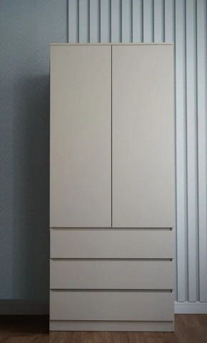 МОРИ МШ 900.2 Шкаф с 2-мя дв. и 3-мя ящ. ВЫСОКИЙ (Сатин) в Белоярском - beloyarskiy.mebel24.online | фото 1