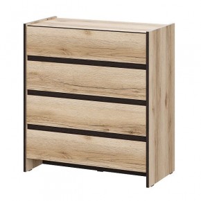 Прага Комод 4 ящика Серия 3 в Белоярском - beloyarskiy.mebel24.online | фото