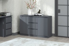 МС "Хилтон" Комод №4 1200 (графит) в Белоярском - beloyarskiy.mebel24.online | фото