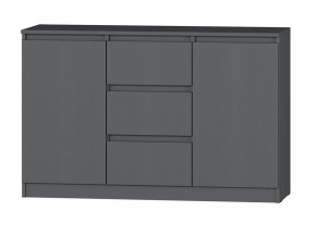 МС "Хилтон" Комод №4 1200 (графит) в Белоярском - beloyarskiy.mebel24.online | фото 2