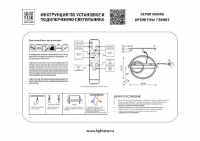 Накладной светильник Lightstar Undine 738667 в Белоярском - beloyarskiy.mebel24.online | фото 2